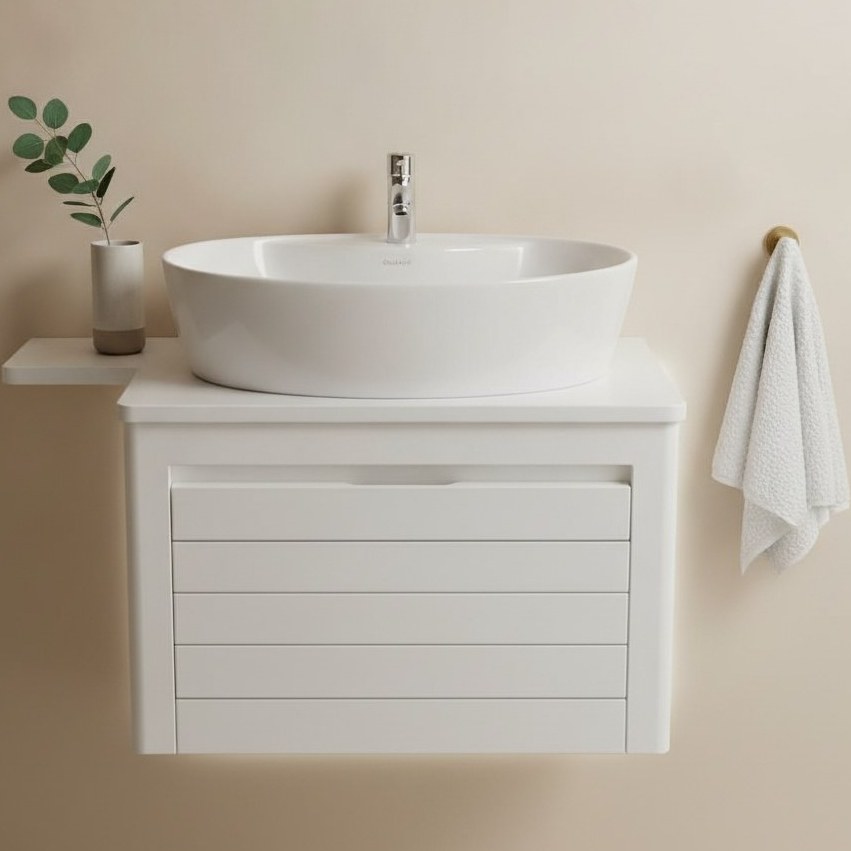 ست کابینت و روشویی ایگل سفید 40*60